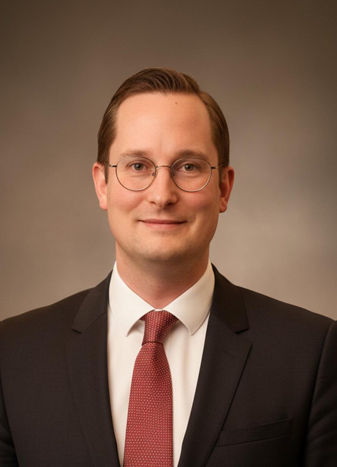 Das Bild zeigt Jan-Christoph Schaberick,  Landrat des Ennepe-Ruhr-Kreises.